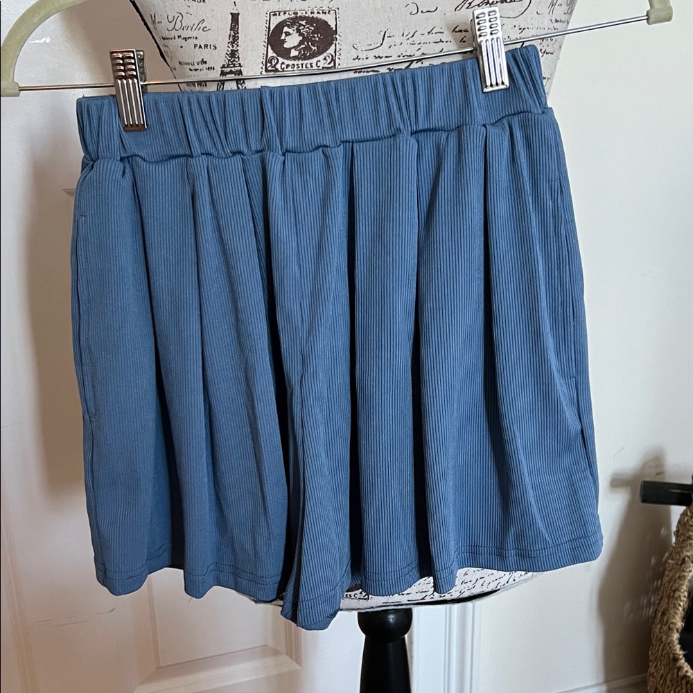 Blue Pleated Women's Skort Cider New with tags